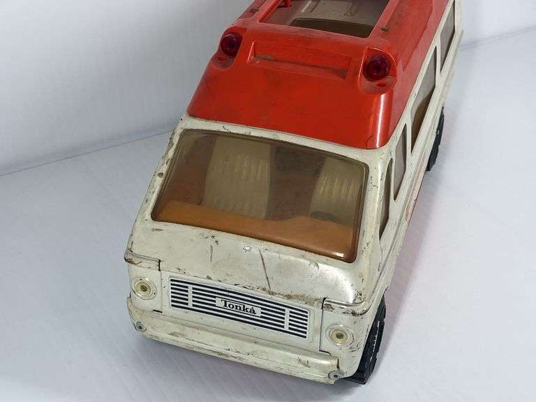 1970s Tonka Rescue Ambulance Van