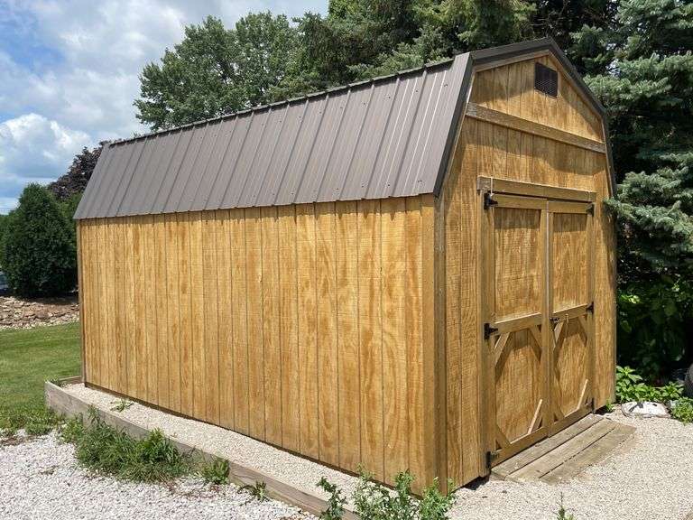 10' X 16' LOFTED STORAGE BARN