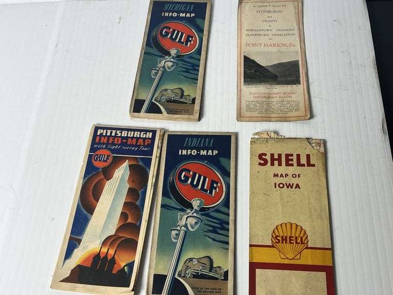 Mid Century Maps "1 has a Point Marion Cover"