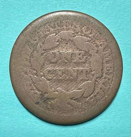 1855 Braided Hair Large Cent