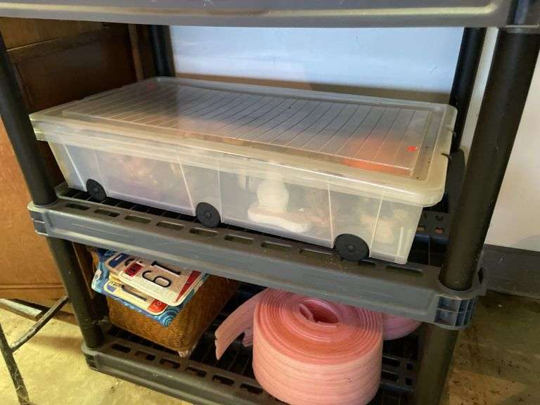 SHELF AND ITS CONTENTS (PICTURED)