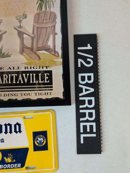 Bar signs - some metal
