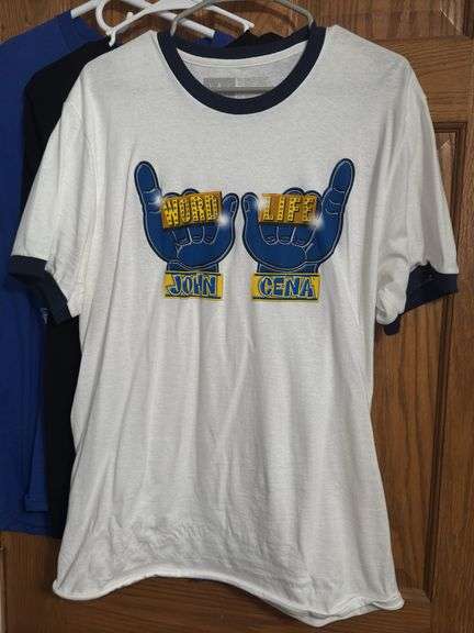 (5) Pro Wrestling Shirts (Size M)