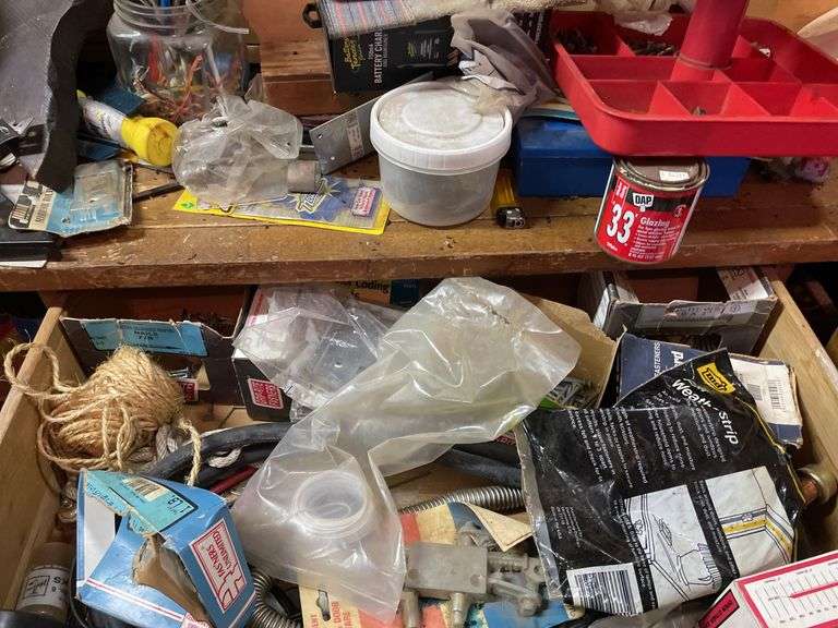 CONTENTS OF SHELVES AND CUPBOARDS