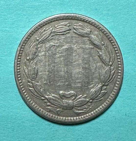 1866 Nickel Three Cent Piece