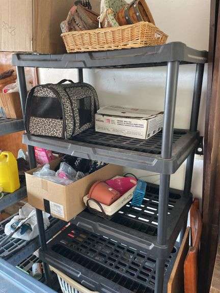 SHELF AND ITS CONTENTS (PICTURED)
