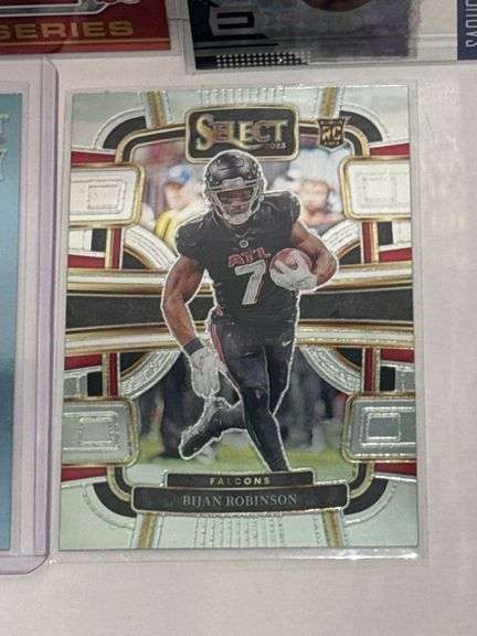 Assortment of NFL Elite Running Backs Sports Cards (8 Cards Total)