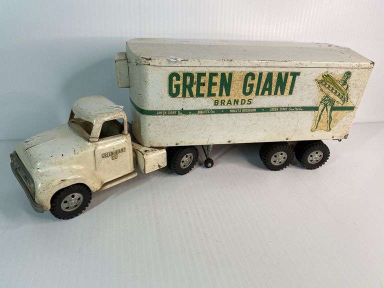 1950s Tonka Green Giant Refrigeration Truck