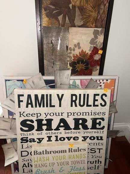 Assorted Wall Hanging Decor