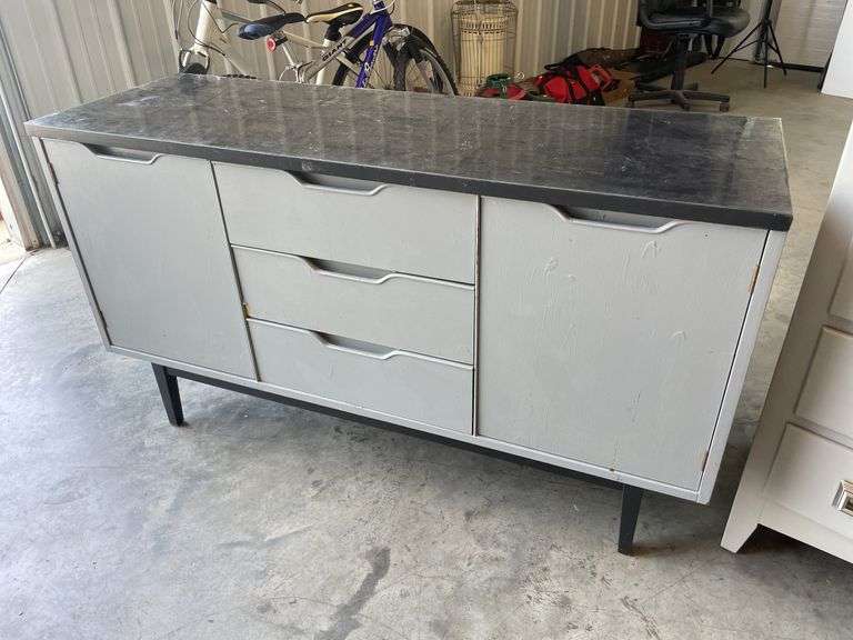 TV stand with matching chest of drawers