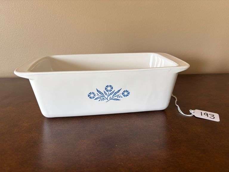 CorningWare Blue Cornflower Loaf Pan