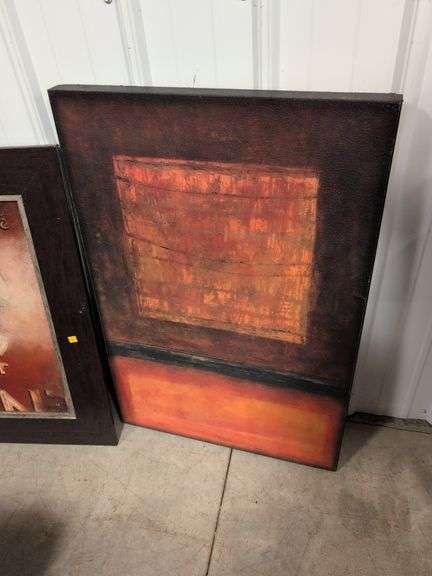 (2) decorative paintings