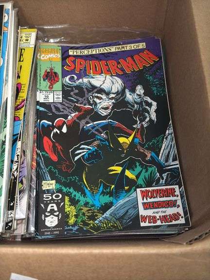 Assortment of Marvel Comics (Includes Spider-Man, Thor, Ghost Rider, Morbius, Fantastic Four, and Mo