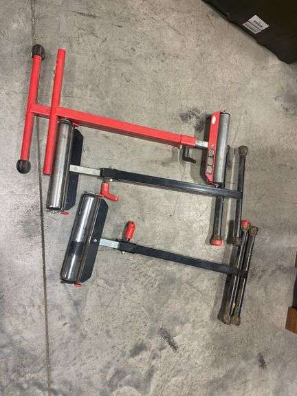 (3) roller support stands