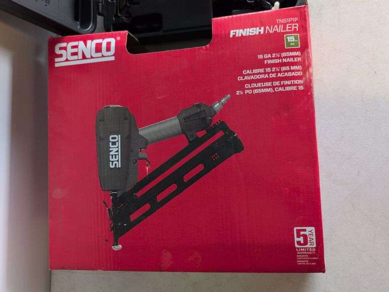 New in box Senco finish nailer
