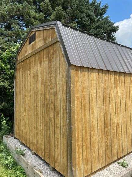 10' X 16' LOFTED STORAGE BARN
