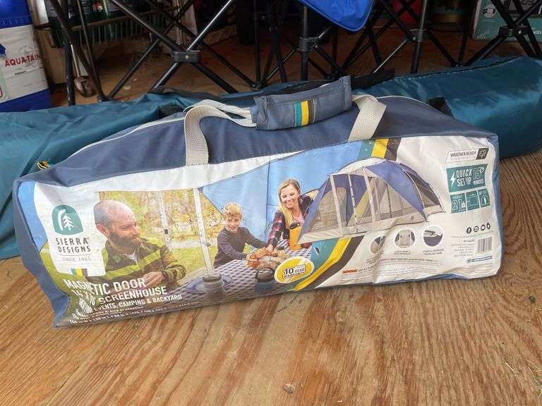 TENT, TENT-CANOPY, AND DUAL CAMP CHAIR