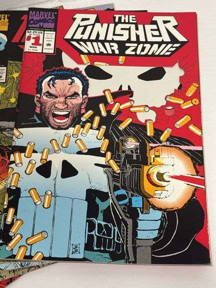 Marvel Comics The Punisher: War Zone Vol. 1 #’s 1, 2, 3, 16, 18, and 20