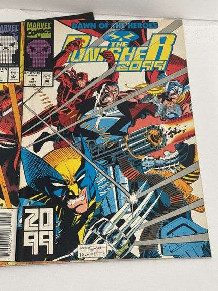 Marvel Comics The Punisher 2099 Vol. 1 #’s 2, 3, 4, 6 and 7