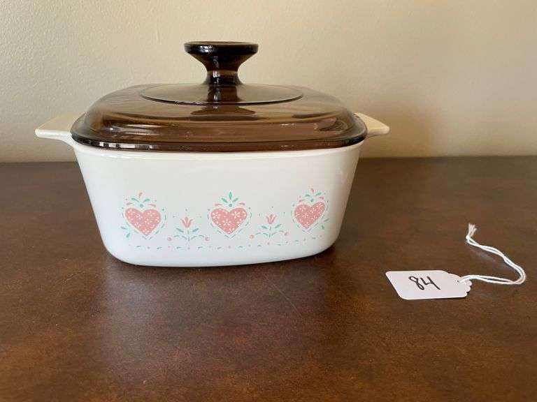 Corning Ware Forever Yours Casserole Dish with Amber Lid