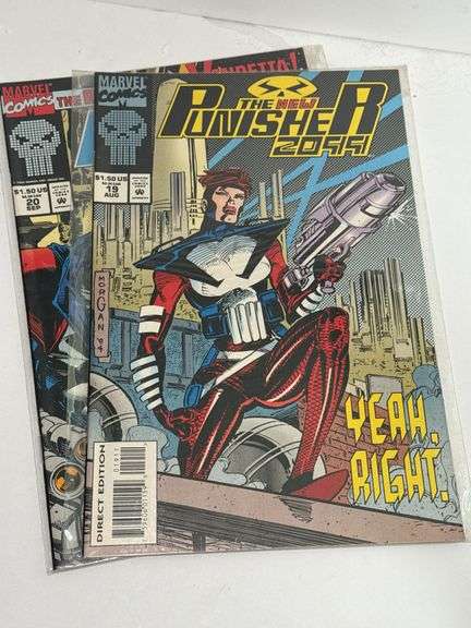 Marvel Comics The Punisher 2099 Vol. 1 #’s 2, 16, 17, 18, 19 and 20