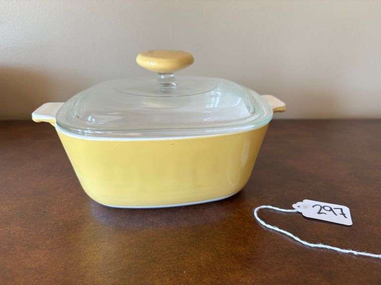 CorningWare Harvest Yellow Casserole Dish