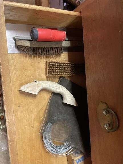 CONTENTS OF SHELVES AND CUPBOARDS