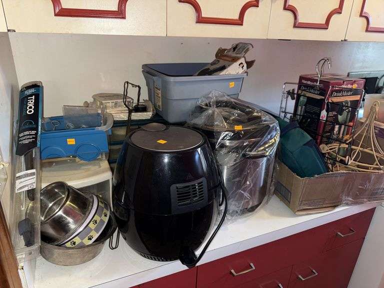 AIR FRYER, POWER PRESSURE COOKER, DRINK MASTER, DECOR, AND MORE