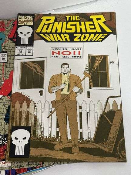 Marvel Comics The Punisher: War Zone Vol. 1 #’s 1, 14, 16, 27, 30 and 33