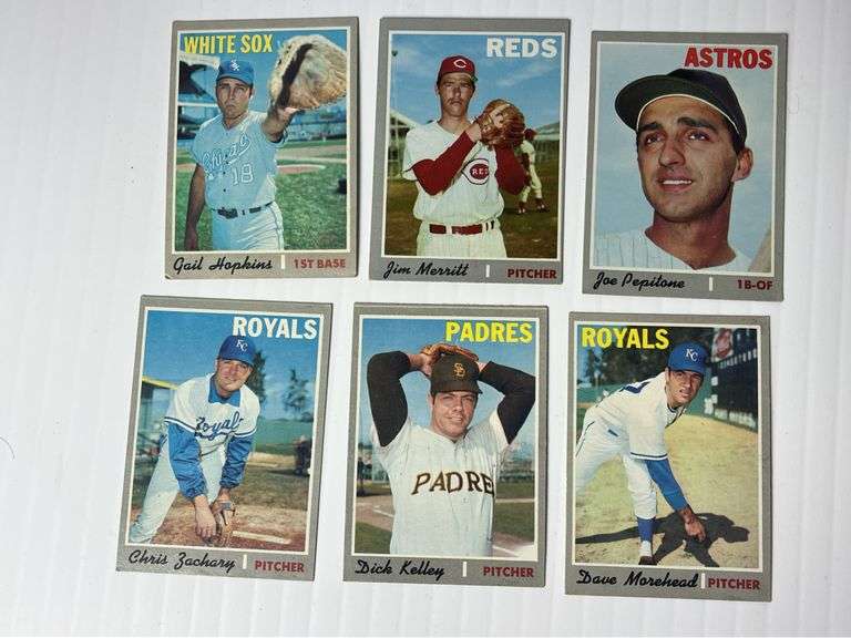 1970 Topps Baseball Cards "High Numbers"