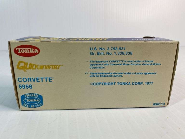Tonka Quick Shifters Corvette #5956
