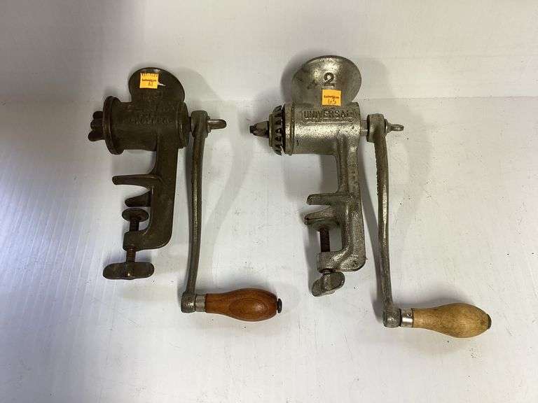 2 Vintage Food and Meat Grinders