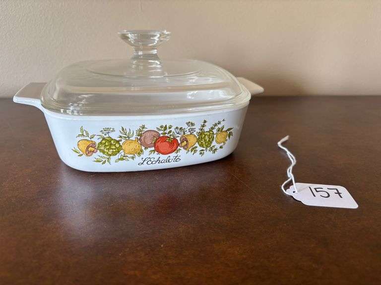CorningWare Spice of Life Casserole Dish with Lid