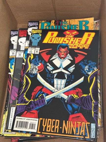 Assortment of Marvel Comics (Fantastic Four, Punisher, The Eternals, and Dr. Doom)