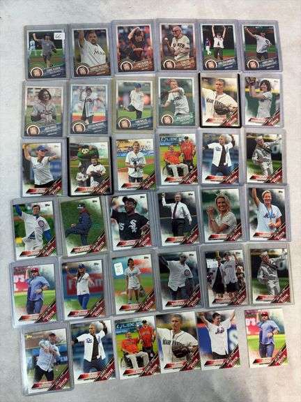 (36) First Pitch Baseball Cards