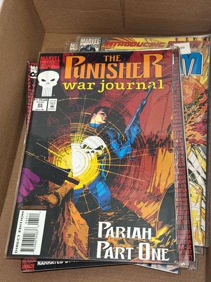 Assortment of Marvel Comics (Fantastic Four, Punisher, The Eternals, and Dr. Doom)