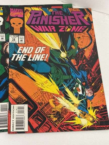 Marvel Comics The Punisher: War Zone Vol. 1 #’s 1, 2, 3, 16, 18, and 20