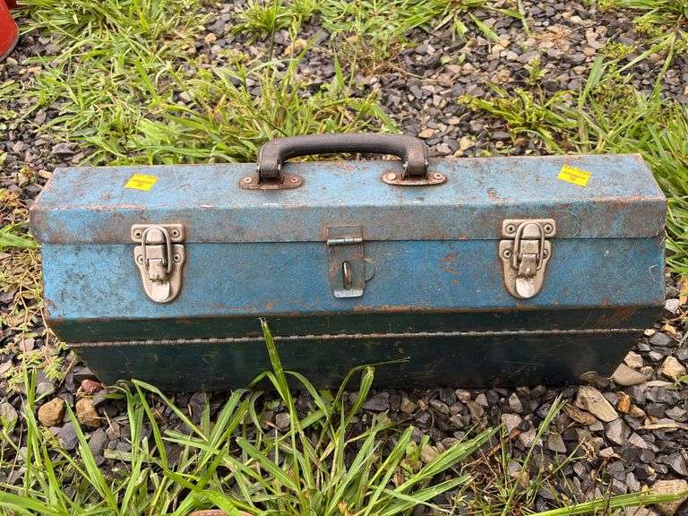 Toolbox with Chalk Line and More