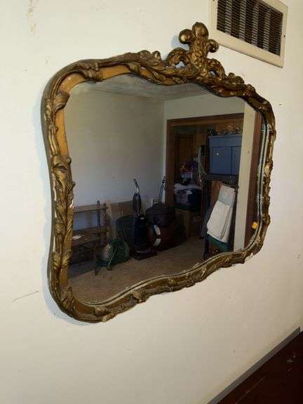 DRESSER, NIGHTSTAND, AND MIRROR