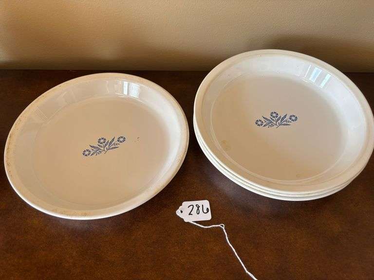 CorningWare Blue Cornflower Pie Plates