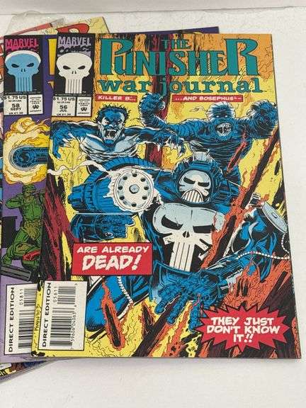 Marvel Comics The Punisher: War Journal Vol. 1 #’s 45, 54, 56, 58, 59 and 64