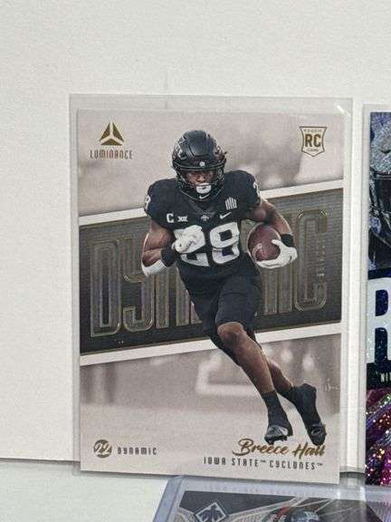 Assortment of NFL Elite Running Backs Sports Cards (8 Cards Total)