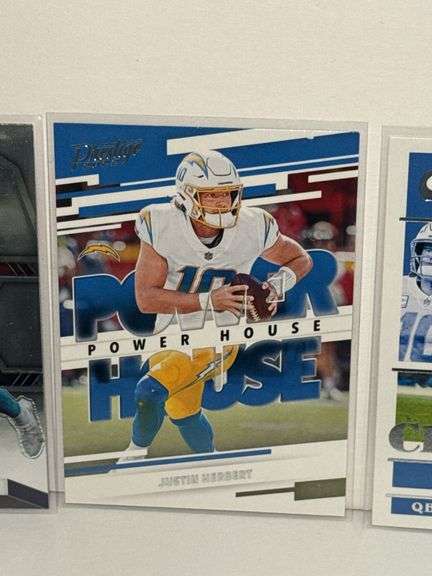 Assortment of Justin Herbert Sports Cards (6 Cards Total)