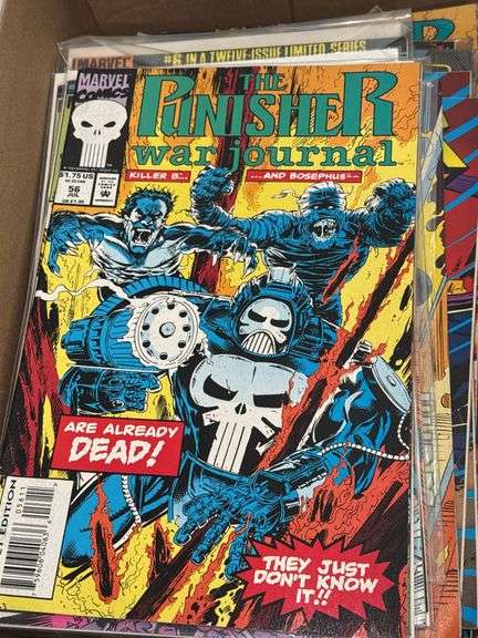 Assortment of Marvel Comics (Fantastic Four, Punisher, The Eternals, and Dr. Doom)