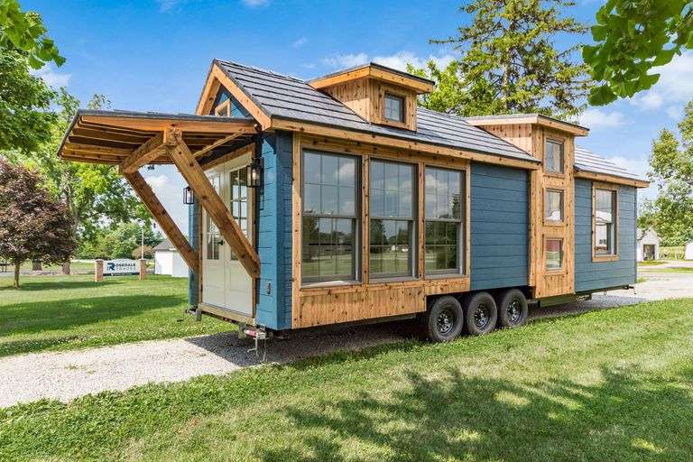 Mini Home on Wheels From Rosedale Trades