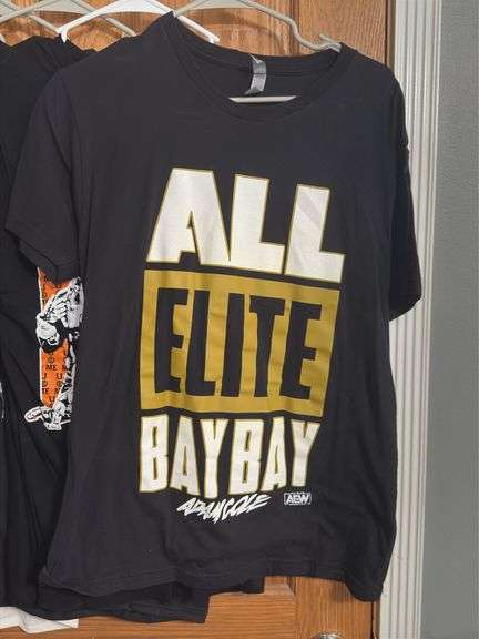 (5) Pro Wrestling Shirts (Size M)