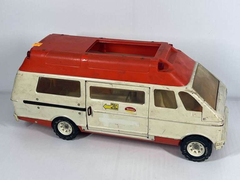 1970s Tonka Rescue Ambulance Van