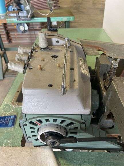 Wilcox and Gibbs surger industrial sewing machine with foot pedals