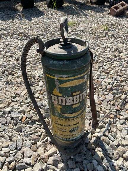 Dobbins antique compressed air sprayer