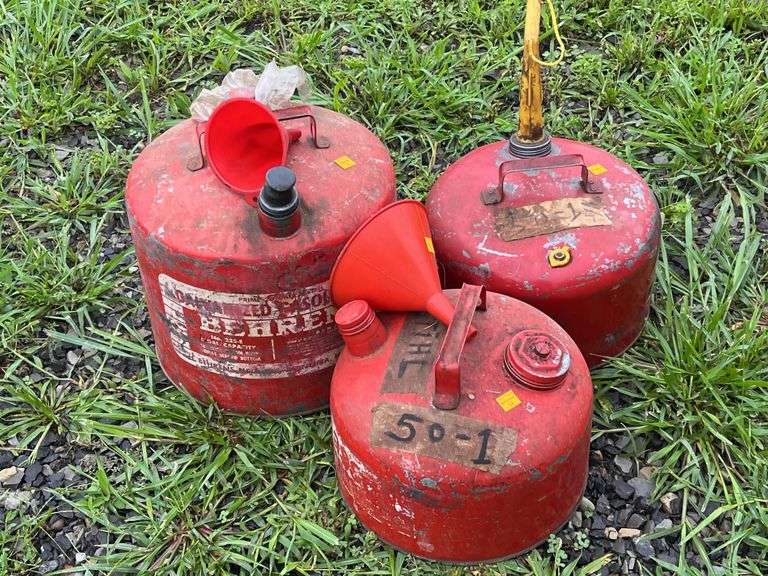 Gas Cans and Funnels